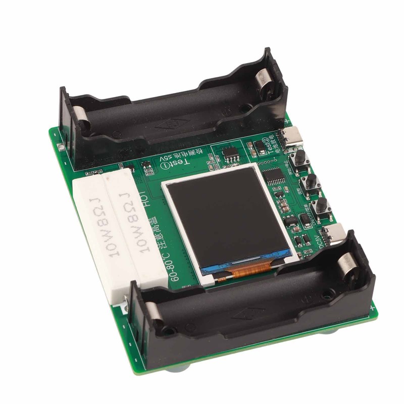 Cocoarm Interne Batteriewiderstandsprüfung Anzeige der LCD -Bildschirmkapazität der Lithiumbatteriekapazität für