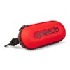 Speedo Unisex Swimming Goggle Case, Storage, Protection, Red, One Size