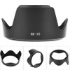 HB-35 ABS Camera Lens Hood,Professional Replacement Lens Hood Shade Accessory