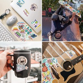 Positive Inspirational Words Stickers |200PCS | Vision Board Motivational Quote Stickers Packs for Teens Adults Teachers Planners, Vinyl Waterproof Trendy Decals for Water Bottle Laptop Scrapbook