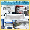 REPAIROCK Semi-Truck Sunshade for Windshield Side Window Full Covered 240T