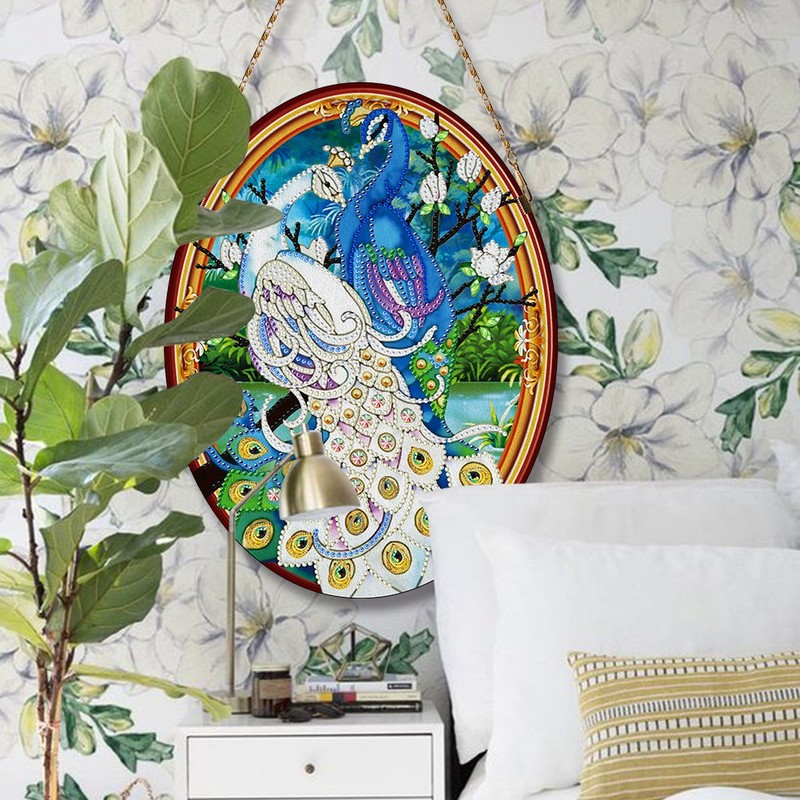 DIY Leather Diamond Painting Diamond Embroidery Crafts Home Hanging Picture