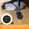 Furniture Castor Cups Bed Wheel Stoppers Anti-Sliding Furniture Wheel Stopper