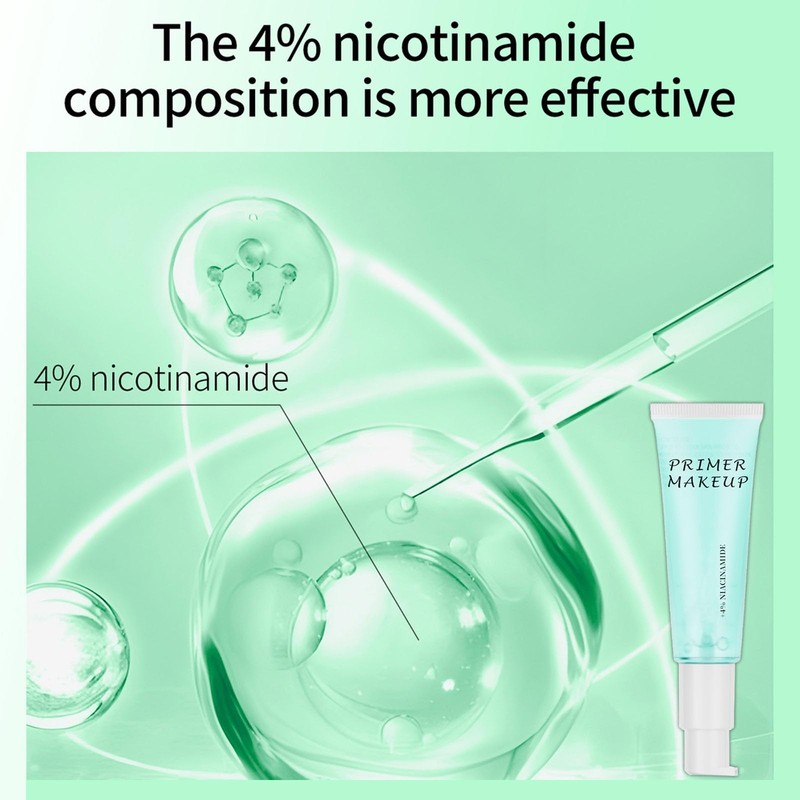 Face Primer, Long Lasting Hydrating Makeup Invisible Pore Under Foundation,