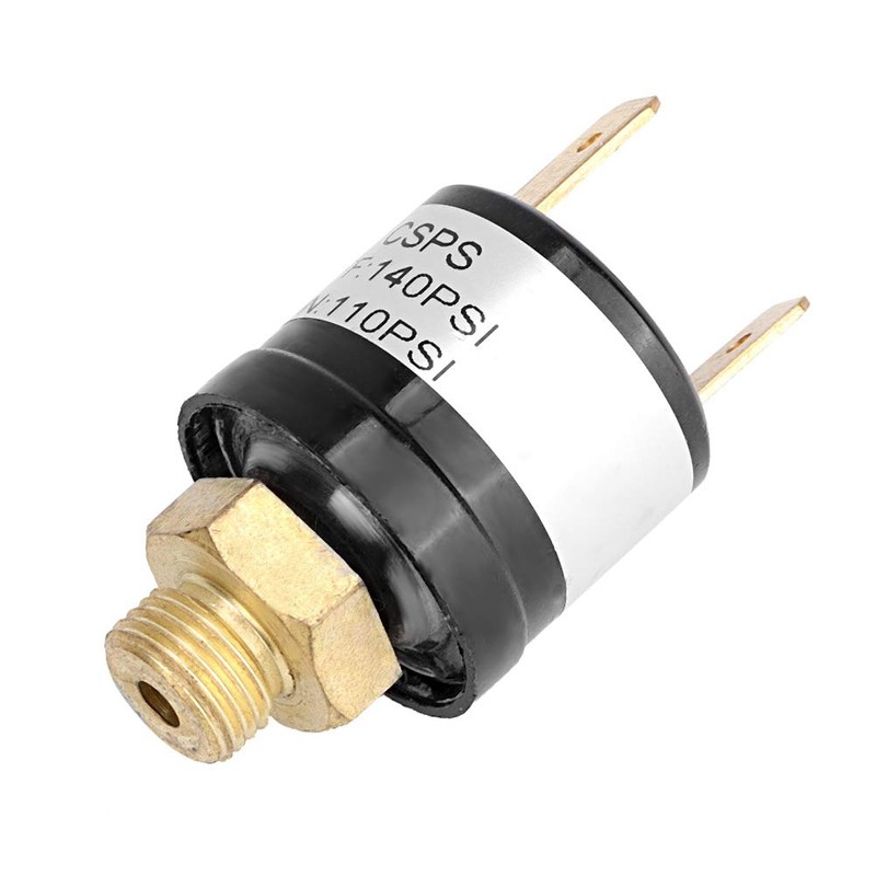 Air Horn Pressure Switch Adjustable,110-140PSI Car Air Tank Pressure Control