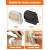 2 PACK Magnetic Box Cutter, Retractable Utility Knife with Ceramic
