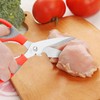 Vutyvve Kitchen Scissors, Stainless Steel Blades, Soft Handle, Multifunctional Kitchen
