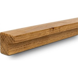 WYSKONT Bato Furniture Handles, Oak Furniture Knobs, Decorative Wood, Handles for Kitchen Cabinets, Knobs for Cupboards, Cabinet Knobs, Furniture Knob (36.5 cm)