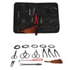Topyond Bonsai Tool Set, 12 PCS Carbon Steel Succulent Gardening