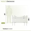 2.5ft H x 5.1ft W (1 Gate) No Dig Zippity