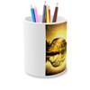 Fabulous Ceramic Pen Pot - Sunset Under the Trees Nature