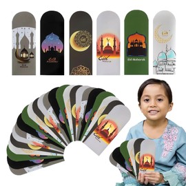 CHNOPS Eid Mubarak Envelopes 36pcs Gold Foil Eid Mubarak Money Envelopes Celebrate Eid in Style