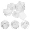 BESTonZON 1000pcs Square Cupcake Liners, Mini Square Baking Cups Brownie