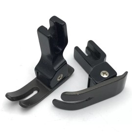 Cutex Black Teflon Coated Presser Foot #CF351 (PF-351) For Industrial Sewing Machine