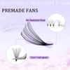 FADLASH Premade Lash Fans C Curl Premade Fans Eyelash Extensions