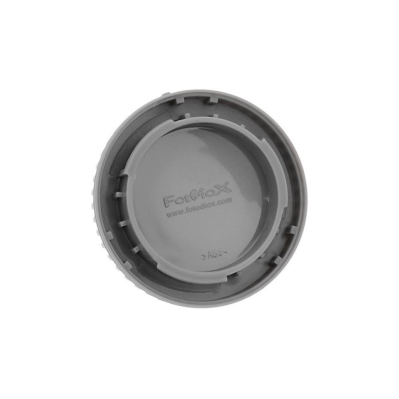 Fotodiox Gray Designer Body Cap Compatible with Nikon F-Mount Cameras