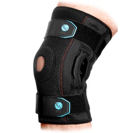 Xvalot Health - Orthopaedic Meniscus Knee Brace and Ligaments with Reinforcement Hinges - Knee Recovery and Rehabilitation - Maxima Aid for Injury Prevention and Recovery (L)