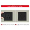Norjews 20 Pack Plug Socket Covers UK, Child Safety Plug
