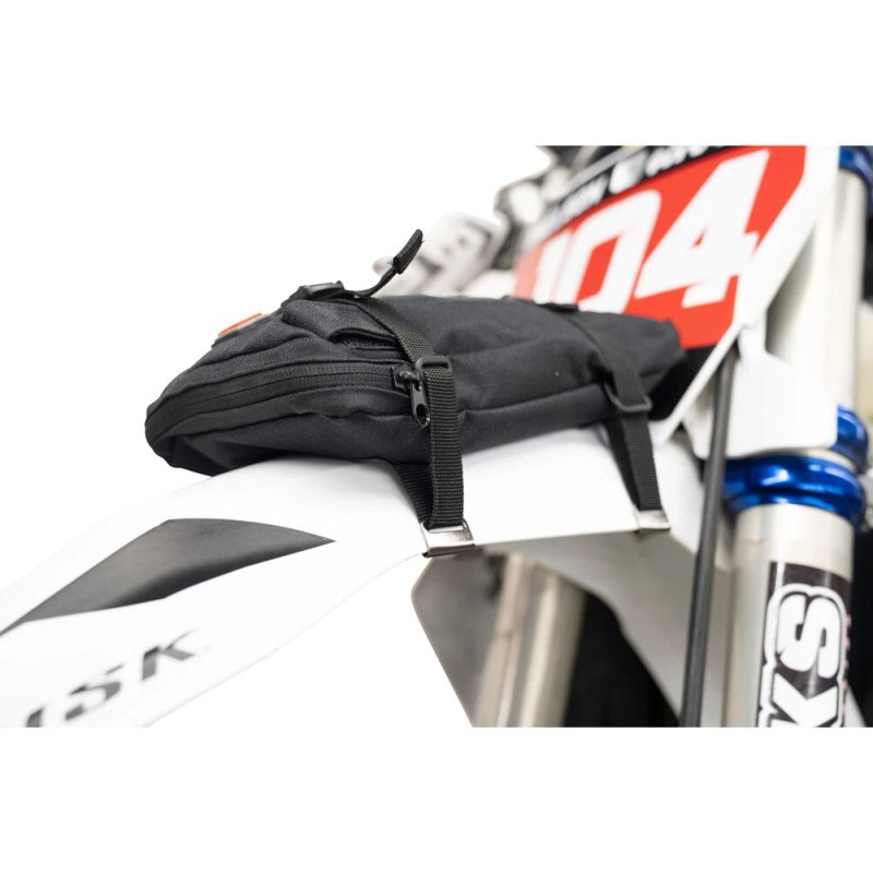 Tusk Fender Tube Pack Black Motorcycle Enduro Adventure 2004240001