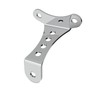 Lexoro Universal No-Brow Headlight Mount Bracket – 3.5″ Riser Spacing,