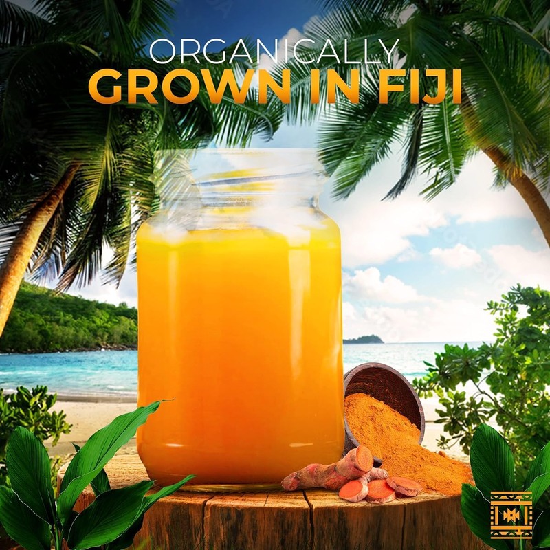 Fresh Organic Turmeric Root - 5 Lbs Whole Raw Root