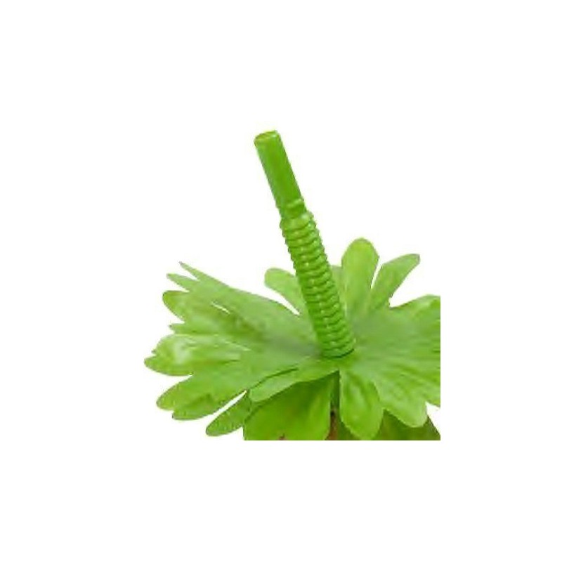 Luau Pineapple Sipper Bottles / Cups with Straws, 20 Oz.