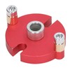 Self Center Dowel Jig Aluminum Alloy Hole Puncher Locator Precise