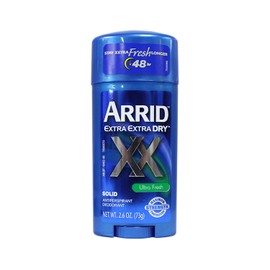 Arrid Deodorant 2.6 Ounce Solid Xx Ultra Fresh (76ml) (2 Pack)