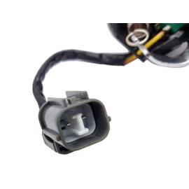 NOVAPARTS Hood Lock Latch w/Security Anti Theft Alarm for 2003 2004 2005 2006 2007 Honda Accord Coupe Sedan EX LX 74120SDAA12 74120SDAA11 HO1234111