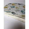 Cushions2u Handmade Scandi Style Birds Ochre Yellow Blue Grey Beige