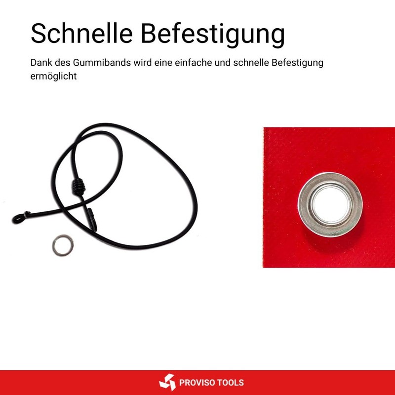 PROVISO TOOLS Red Flag Extra Length According to German Road