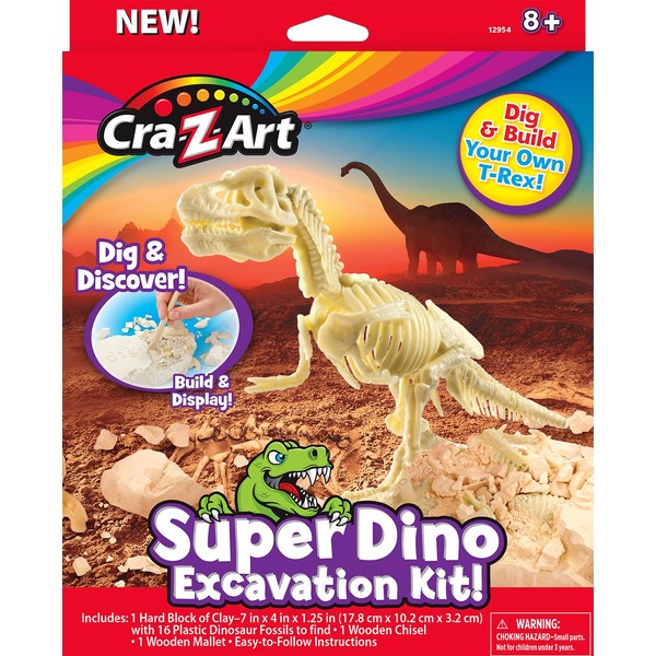Cra-Z-Art Super Dino Excavation Kit (12954)