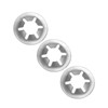 sourcing map 50PCS Internal Tooth Push on Locking Washers M8