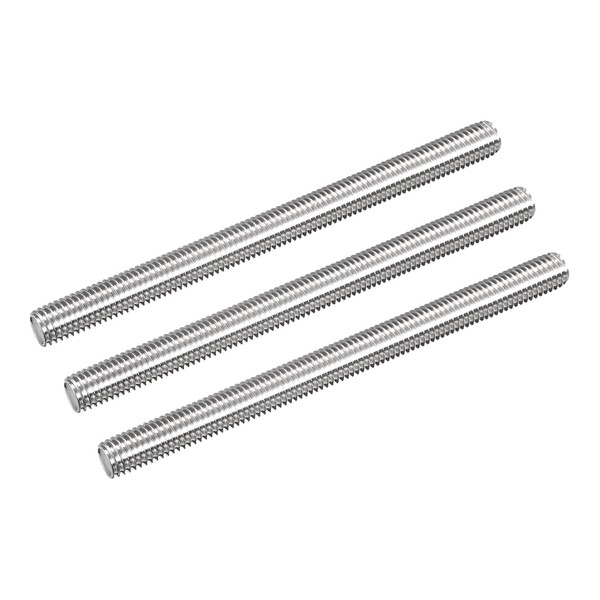 sourcing map Fully Threaded Rod M10 x 130mm 1.5mm Thread