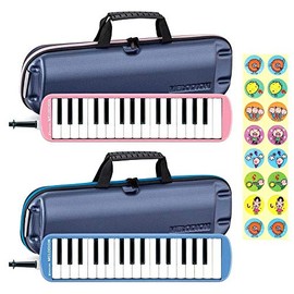 [Two Sets] [doremisi-ru with] suzuki Suzuki FA – 32B/FA – 32P merodyion 32 Keys Chicago Harmonica