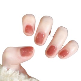 4 x farbiger Wasser-Nagellack, der kein starkes UV-Licht benötigt und Feuer vermeidet, lange hält, einfach zu bedienen ist und leicht auseinandergerissen werden kann, sehr umweltfreundlich.