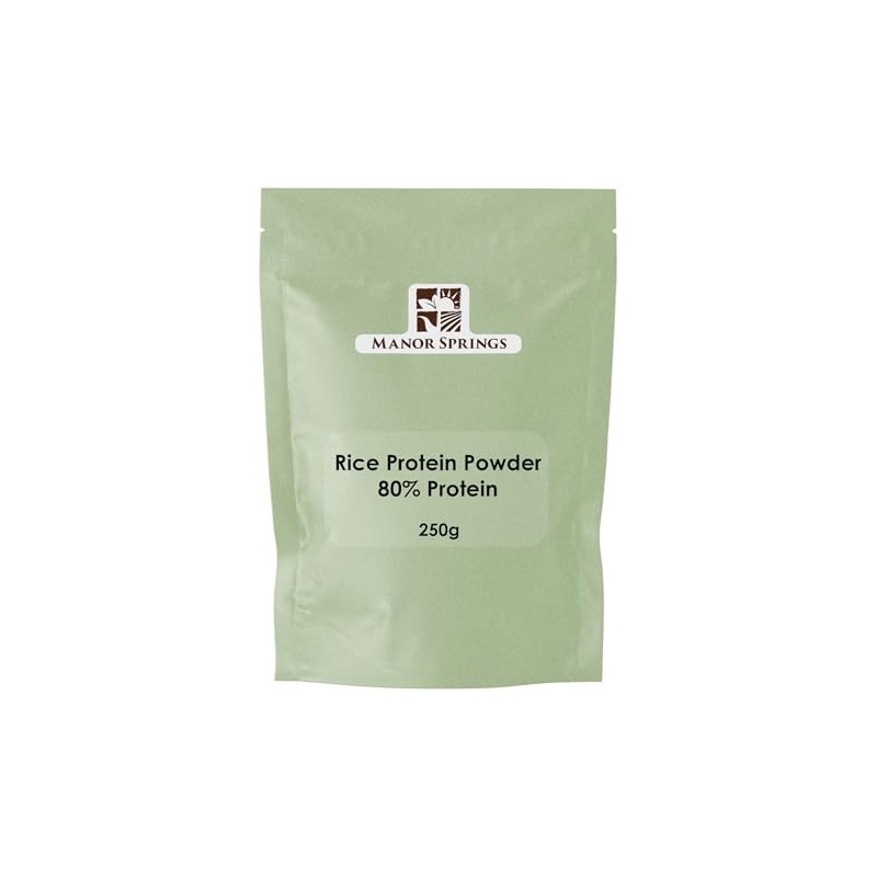 Brown Rice Protein Powder 250g - 80% Protein Content by