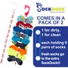 SockDock Sock Laundry Solution for Washing Drying & Storing Socks