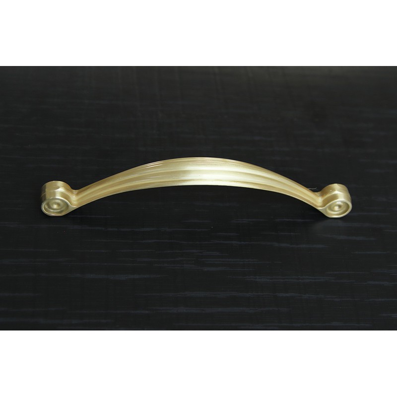 Hamilton Bowes - Satin Brass Cabinet Hardware Pull Handle -