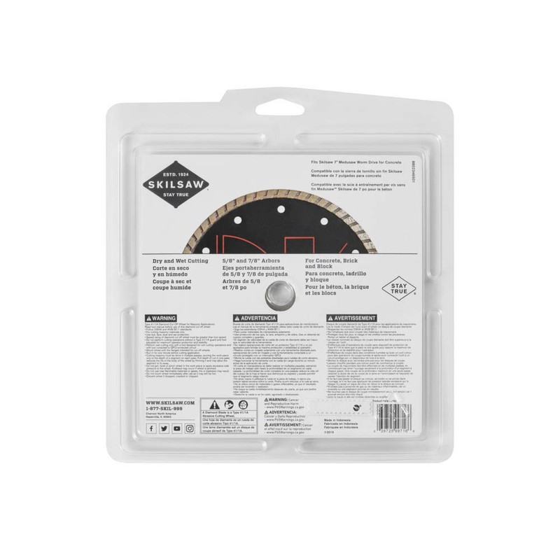 SKIL SPT4004 7" Segmented Diamond Saw Blade