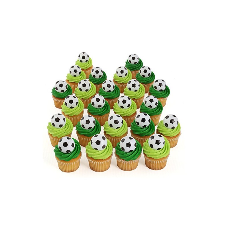 Soccer 24 Cupcake Toppers