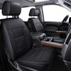 LUCKYMAN CLUB Chevy Silverado/Sierra Front Seat Cover X04-S3, Fit 2007-2025