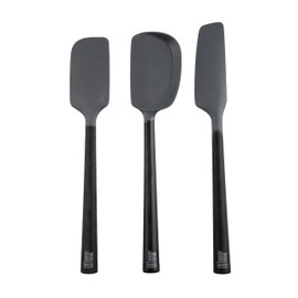 Cambridge ERI010MLRI4R Robert Irvine 3 Piece Silicone Utensils Set-Black