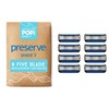 Preserve POPi Shave 5 Cartuchos de repuesto para POPi Shave