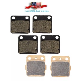 H&H bros For Yamaha Banshee 350 Front and Rear Brake Pads YFZ350 1987 1988 1989 1990-2006