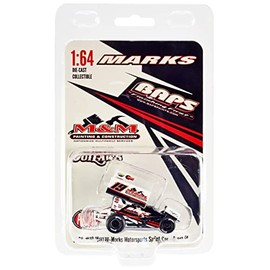 Winged Sprint Car #19 Brent Marks Murray-Marks Motorsports World of Outlaws (2022) 1/64 Diecast Model Car by Acme A6422016