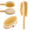 Cepillos Manual Corporal Chico Exfoliante Doble Cara Mango Removible 42cm