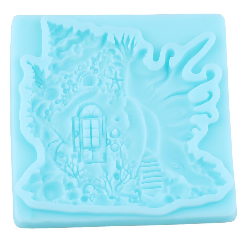 Conch House Fondant Silicone Molds