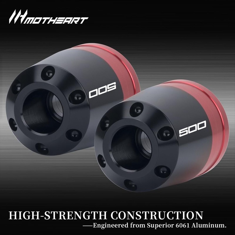 MotHeart Motorcycle Bar End Sliders For Ninja 500 2024-2025 Handlebar