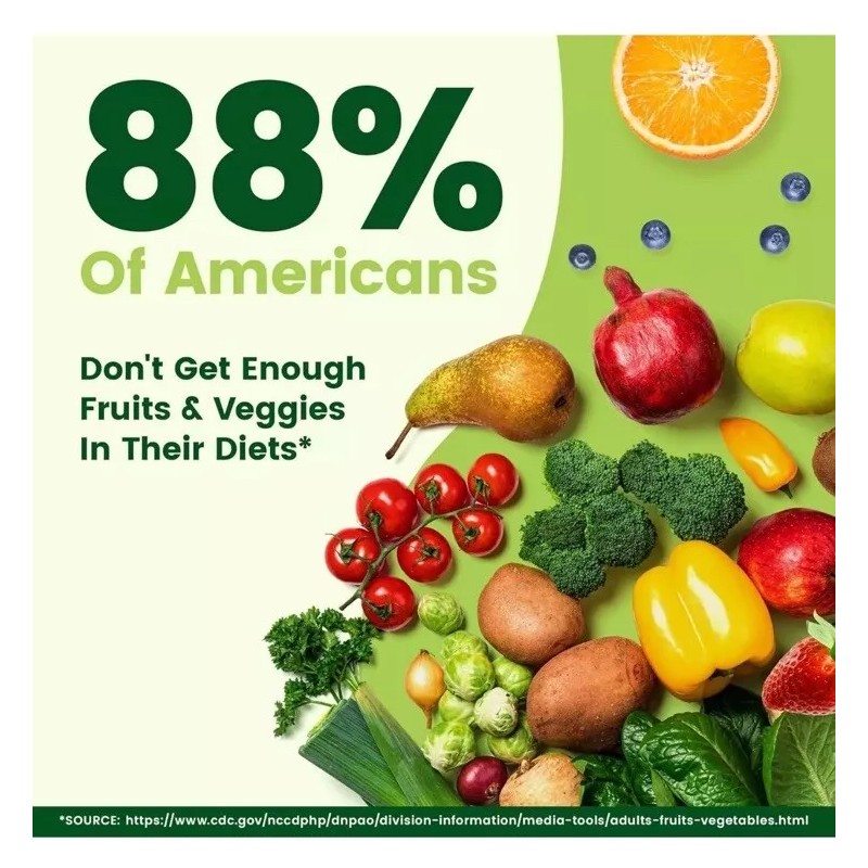 Daily Boost - 42 Different Whole Food Fruits and Veggies